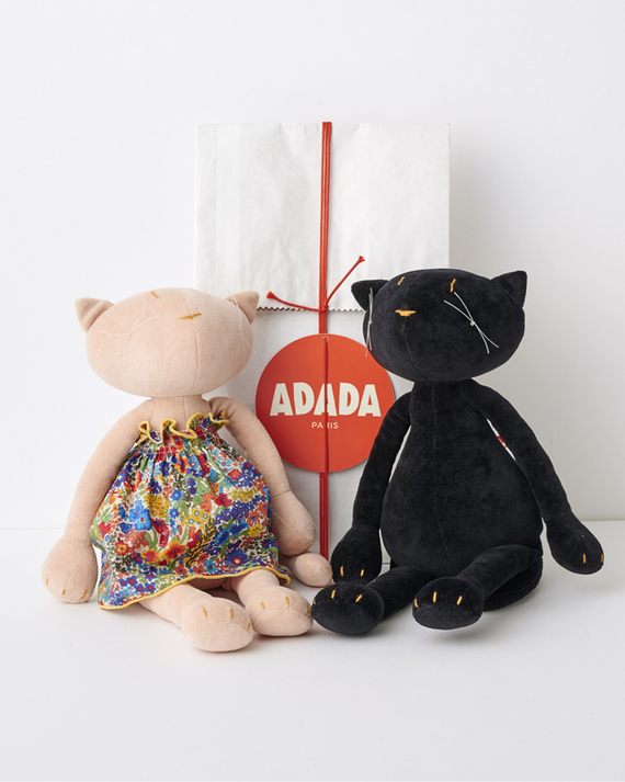 LILI et NENE ADADA（アダダ） ADADA Gisel, the cat - black/ big format