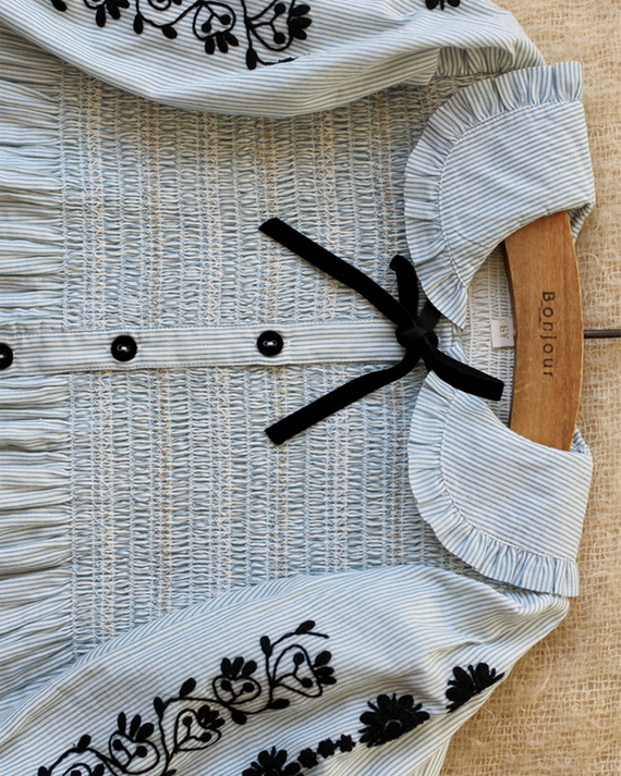 LILI et NENE キッズ BONJOUR 2023AW KIDS TUNIQUE 4A-6A