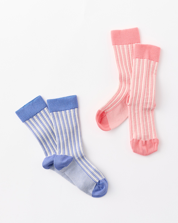 LILI et NENE キッズ BONJOUR 2023SS KIDS socks deckchair