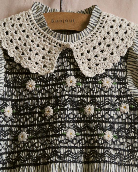 LILI et NENE キッズ 【SALE 40%OFF】BONJOUR 2025AW KIDS Handsmock