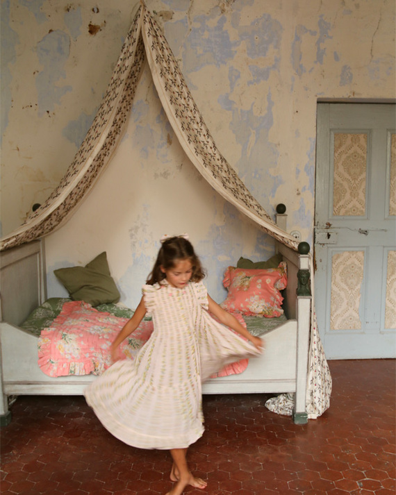 LILI et NENE キッズ BONJOUR 2025SS KIDS Ibiza dress Farandole
