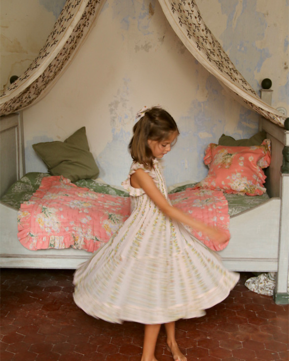 LILI et NENE キッズ BONJOUR 2025SS KIDS Ibiza dress Farandole