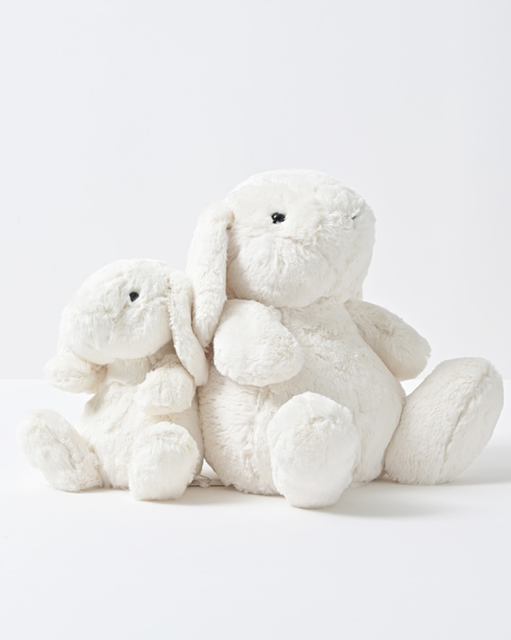 LILI et NENE キッズ BONPOINT JELLYCAT ぬいぐるみ うさぎ LL（000 ホワイト）