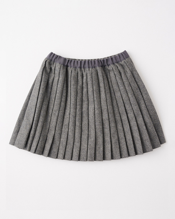 LILI et NENE キッズ BONPOINT 2023AW KIDS JUPE JAIS（095 GRIS CHINE