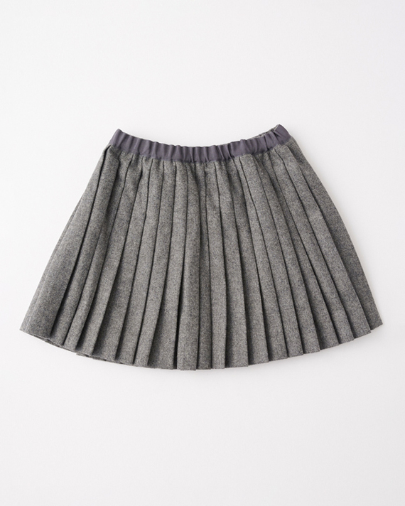 LILI et NENE キッズ BONPOINT 2023AW KIDS JUPE JAIS（095 GRIS CHINE