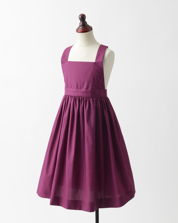 Bonpoint♡チェリー エプロンドレス 10A Bonpoint♡チェリー エプロンドレス 10A キッズ服(100cm~)