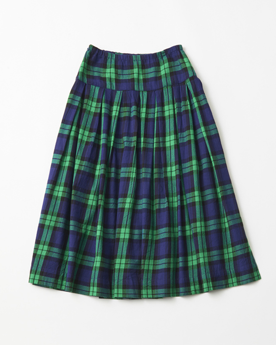 LILI et NENE キッズ BELLEROSE 2023AW KIDS SKIRTS HAKAN（CHECK A