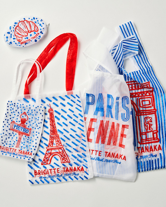 Brigitte Tanaka エッフェル塔 ネイビー ショッピングバッグ 楽天市場】BRIGITTE TANAKA ブリジットタナカ BT.MO.1190 PARIS
