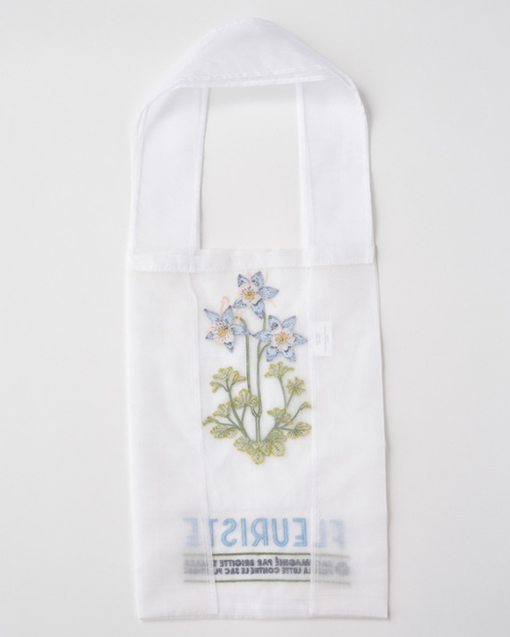 BRIGITTE TANAKA●FLEURISTE SILVER Brigitte Tanaka - Florist Bag - My French Country Home Box