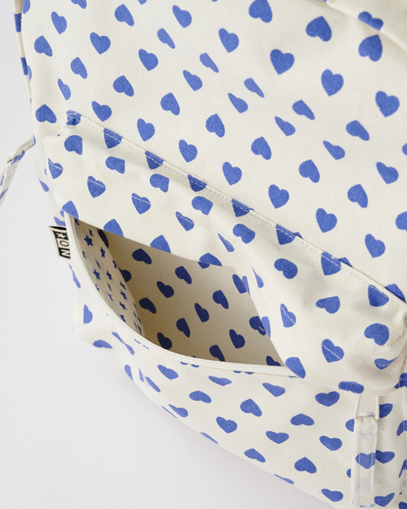LILI et NENE キッズ BONTON 2023AW KIDS SAC A DOS PM EN TOILE