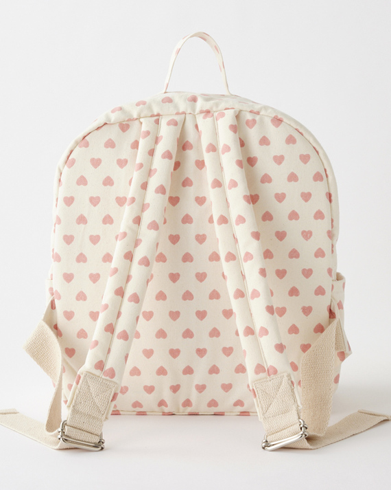 LILI et NENE キッズ BONTON 2023AW KIDS SAC A DOS PM EN TOILE
