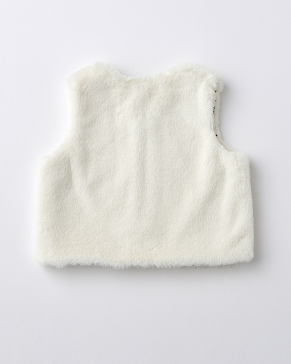 LILI et NENE キッズ BONTON 2023AW KIDS BETIBB GILET SM BEBE（BEIGE