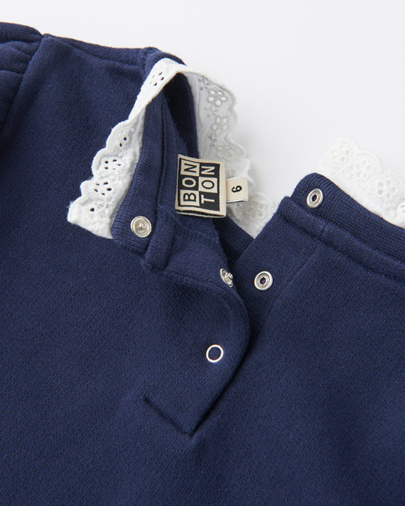 LILI et NENE キッズ BONTON 2023AW KIDS ROBE TILIA F（NAVY BONTON