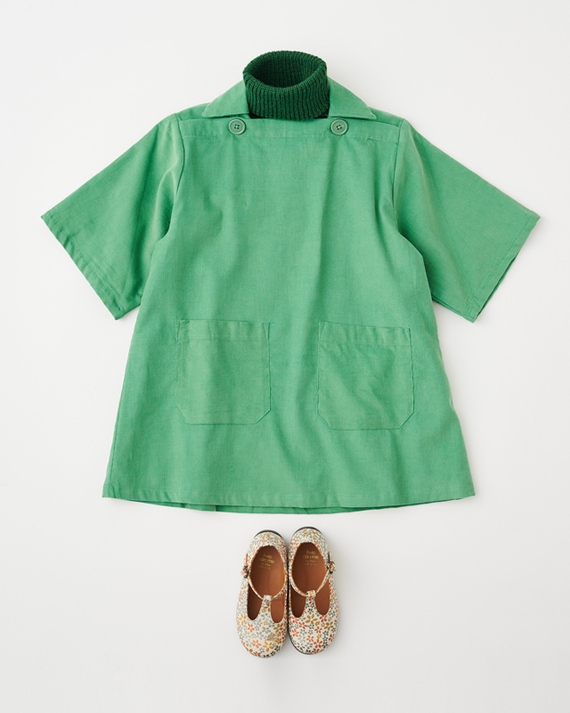 LILI et NENE キッズ 【SALE 40%OFF】CARAMEL 2022AW KIDS WOVEN DRESS