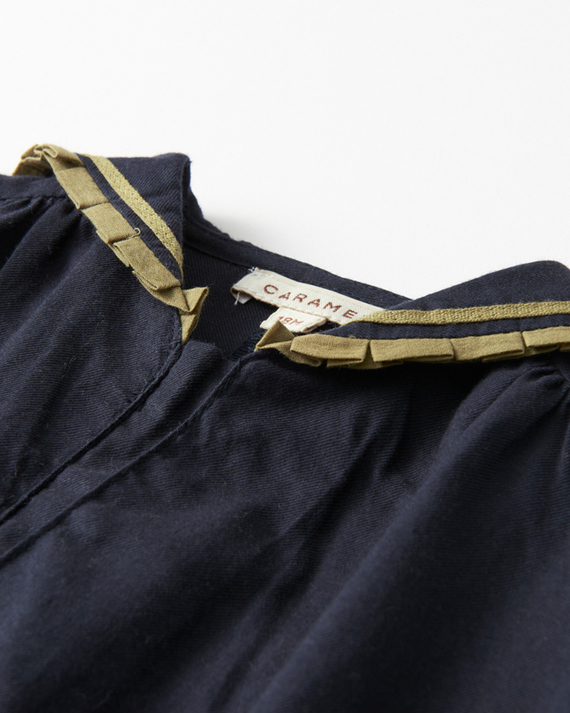 ワンピース CARAMEL LAILA BABY DRESS 2y CARAMEL LAILA BABY DRESS - GREY STRIPE | Baby S