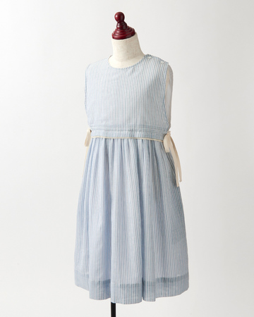 LILI et NENE キッズ CARAMEL 2024SS KIDS COLIMA DRESS（LIGHT BLUE 