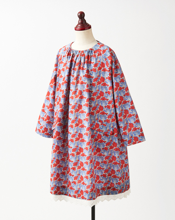 LILI et NENE キッズ CARAMEL 2024SS KIDS MALIKA DRESS LIBERTY 