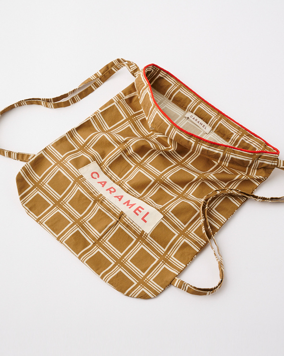 LILI et NENE キッズ CARAMEL 2025SS KIDS BACKPACK COTTON