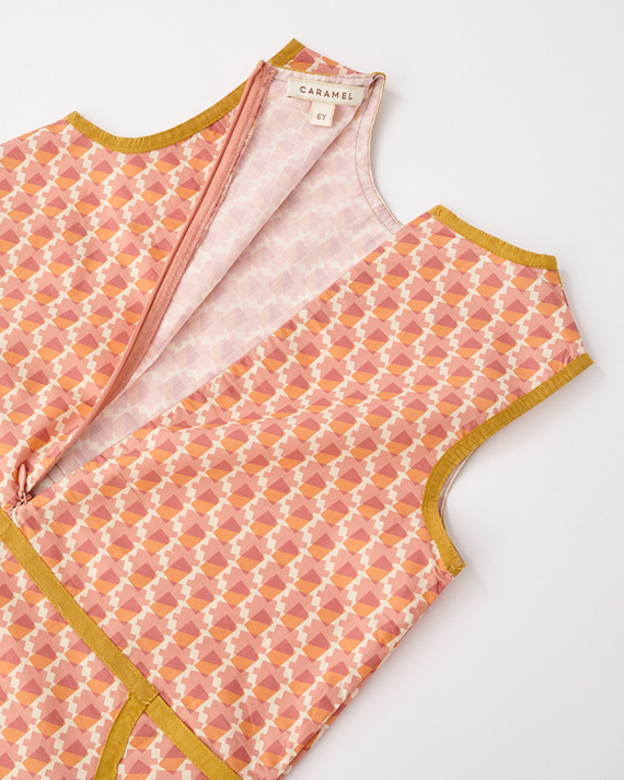 LILI et NENE キッズ CARAMEL 2025SS KIDS IRIE DRESS COTTON
