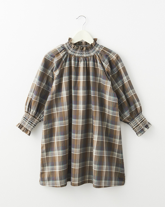 LILI et NENE キッズ C'ERA UNA VOLTA 2023AW KIDS Yuki Dress Check