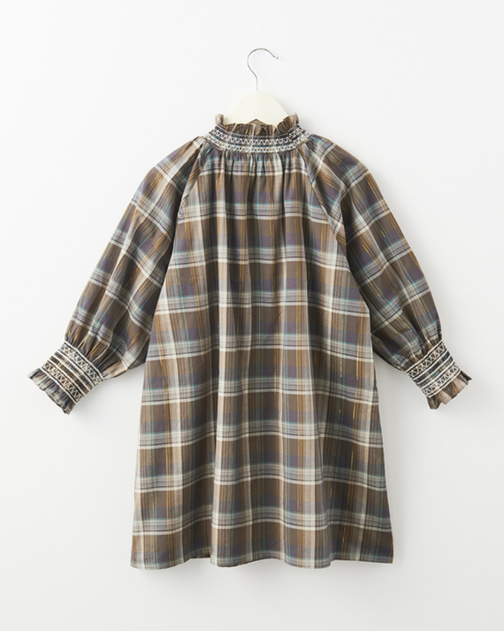 LILI et NENE キッズ C'ERA UNA VOLTA 2023AW KIDS Yuki Dress Check