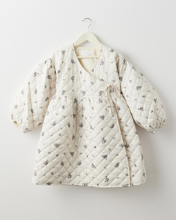 LILI et NENE キッズ C'ERA UNA VOLTA 2023AW KIDS Yoko Dress Cream