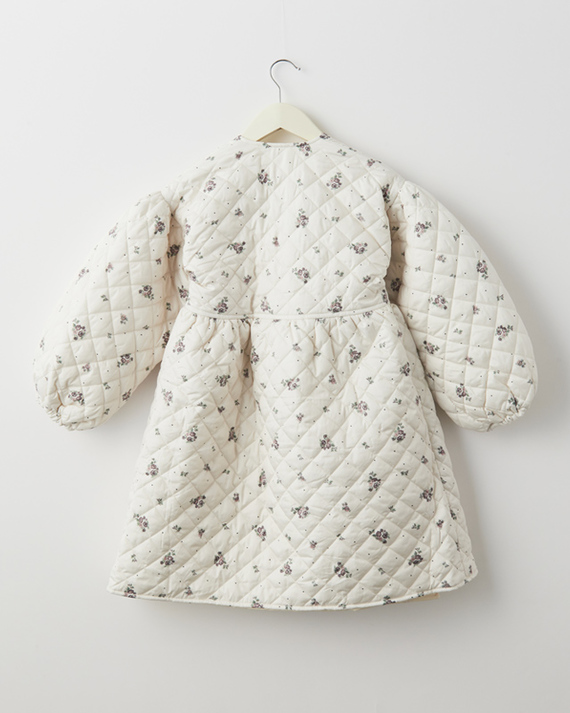 LILI et NENE キッズ C'ERA UNA VOLTA 2023AW KIDS Yoko Dress Cream