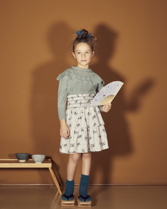 LILI et NENE キッズ C'ERA UNA VOLTA 2023AW KIDS Giulia Pullover