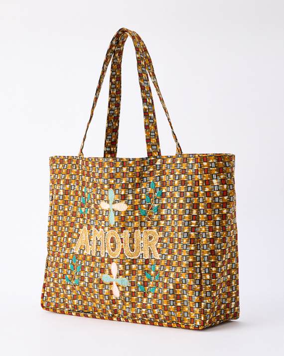 LILI et NENE CSAO（サオ） CSAO Kossiwa bag embroidered AMOUR