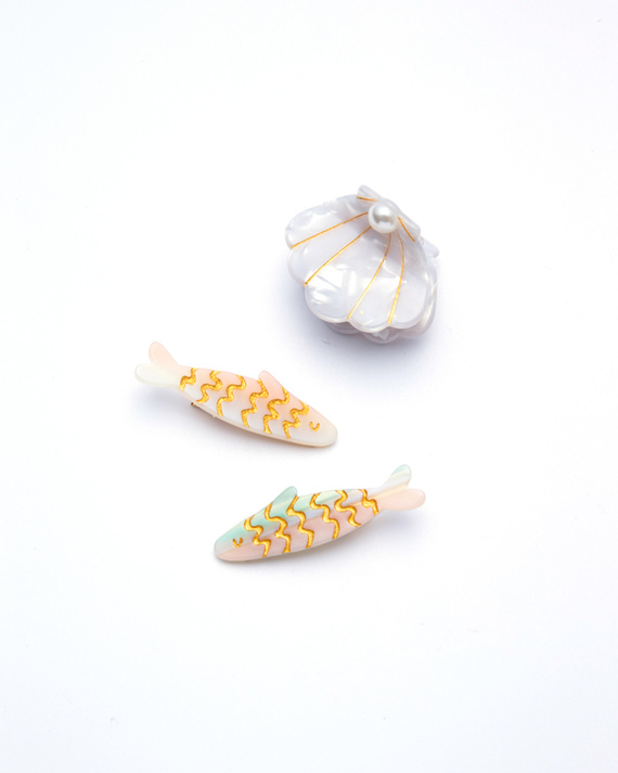 Dannie and Lilou スカート ヘアクリップ 2点セット Dannie and Lilou スカート ヘアクリップ 2点セット