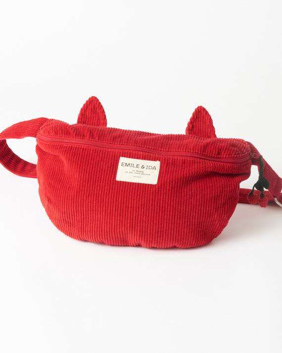 LILI et NENE キッズ EMILE&IDA 2023AW KIDS BAG（ROUGE ）TU