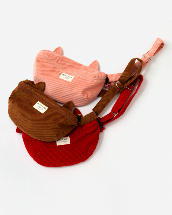 LILI et NENE キッズ EMILE&IDA 2023AW KIDS BAG（ROUGE ）TU