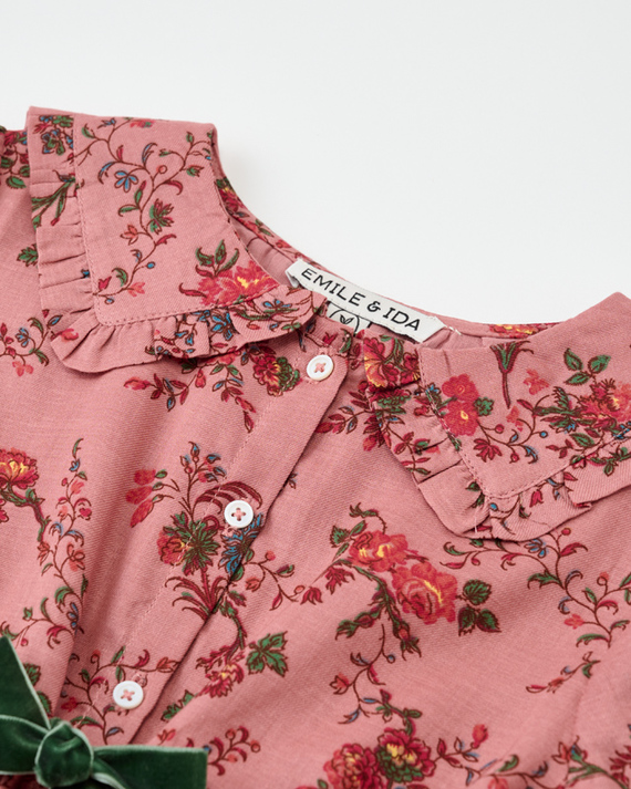 Emile et Ida　ワンピース　4A emile et ida ワンピース dress vichy cafe | tamago paris