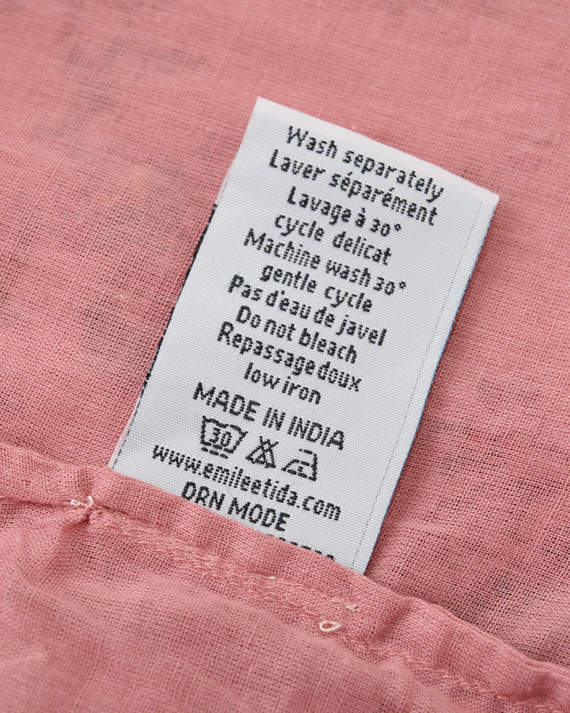 LILI et NENE キッズ EMILE ET IDA 2024AW KIDS ROBE ORCHID