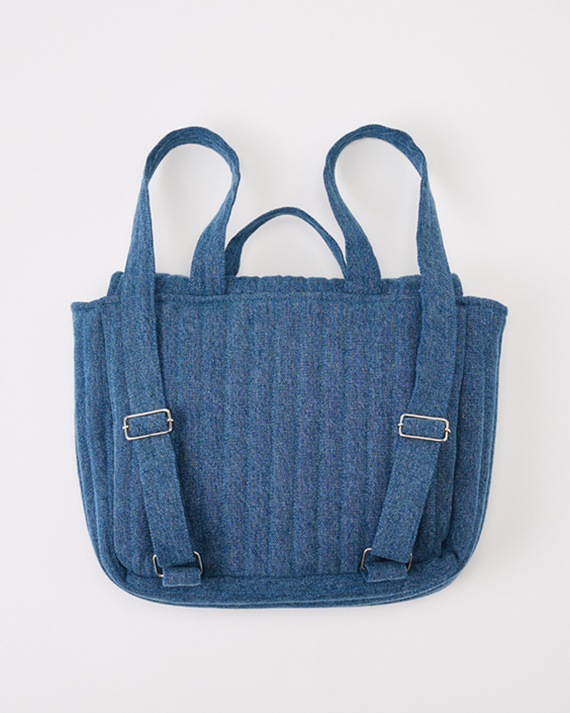 LILI et NENE キッズ EMILE ET IDA 2024AW KIDS CARTABLE（DENIM）