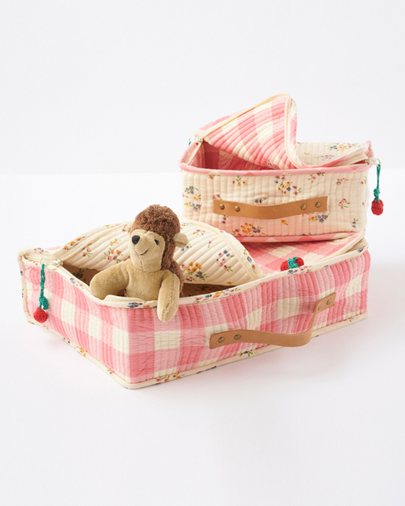 LILI et NENE キッズ EMILE ET IDA 2024SS KIDS PETITE VALISE（ACHILLEA）