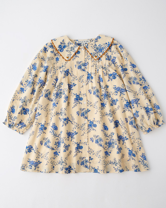 Emile et Ida エミールエイダ　ワンピース　ドレス　3y emile et ida ワンピース dress vichy cafe | tamago paris