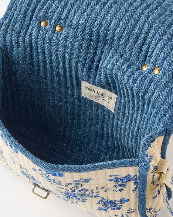 LILI et NENE キッズ EMILE ET IDA 2025AW KIDS SACOCHE（ORCHID BLEU）