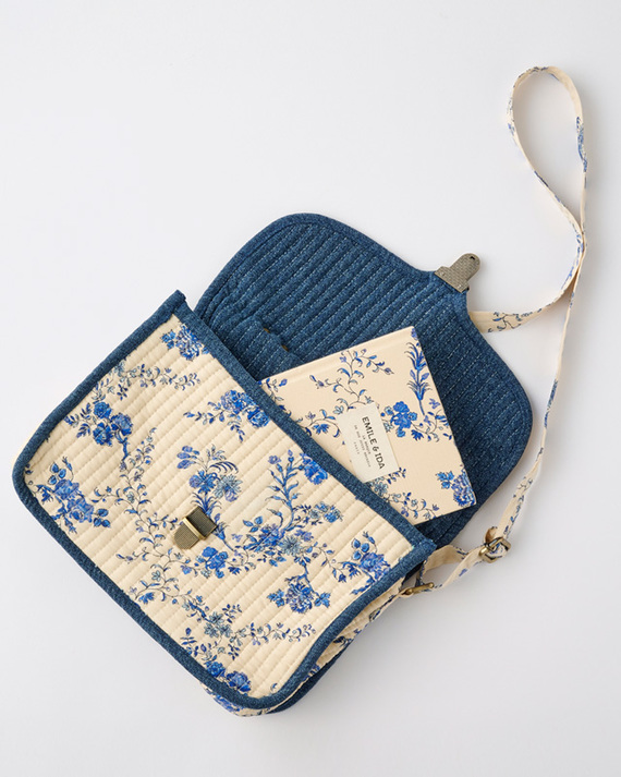 LILI et NENE キッズ EMILE ET IDA 2025AW KIDS SACOCHE（ORCHID BLEU）