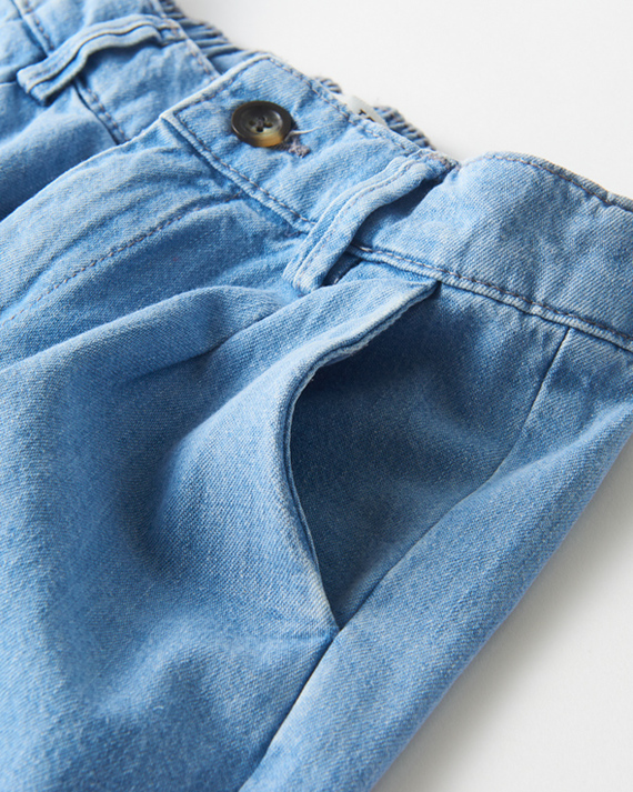 LILI et NENE キッズ EMILE ET IDA 2025SS KIDS PANTALON LARGE POCHE