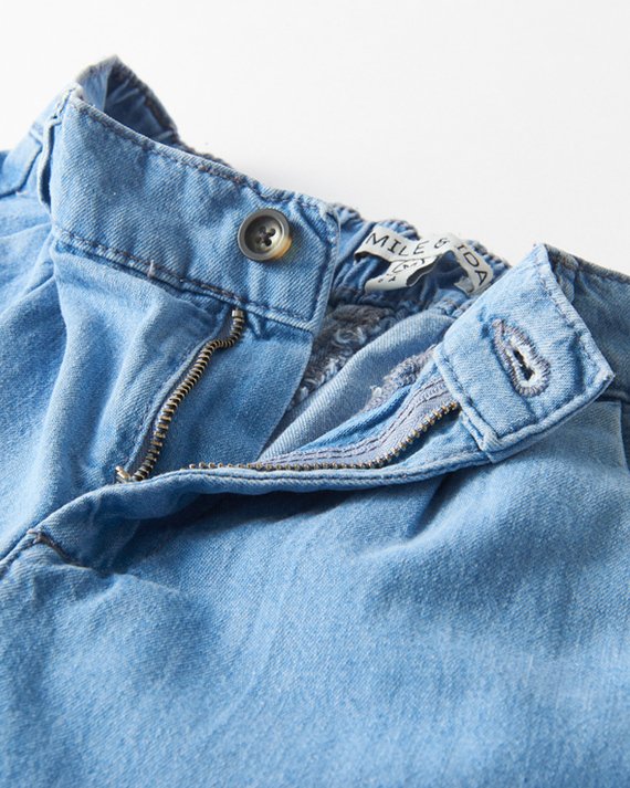 LILI et NENE キッズ EMILE ET IDA 2025SS KIDS PANTALON LARGE POCHE