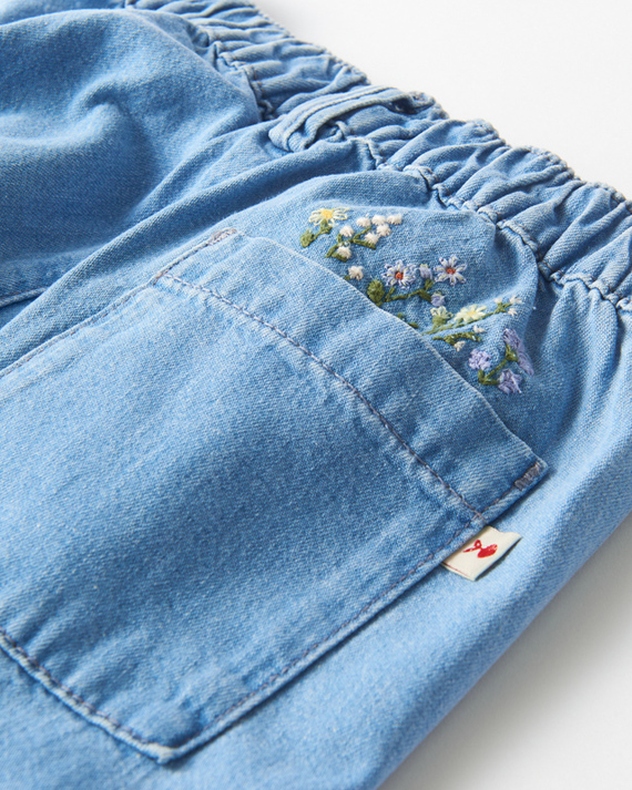 LILI et NENE キッズ EMILE ET IDA 2025SS KIDS PANTALON LARGE POCHE