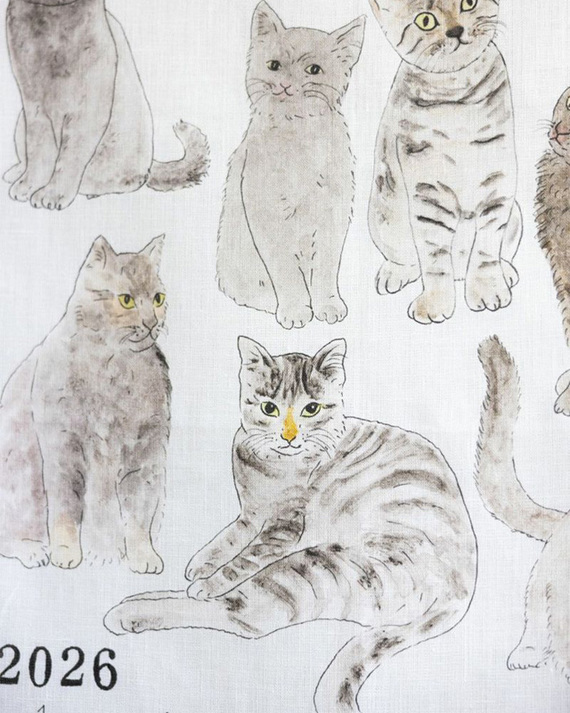 カレン ホイプティング ジクレー 猫 猫(版画）|アート＆フレーム|絵と