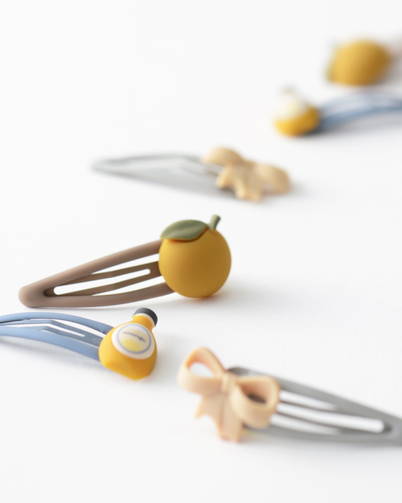 ꫛꫀꪝ【スイーツトリプル】ベビーヘアクリップ　キッズヘアクリップ　ヘアピン ꫛꫀꪝ【スイーツトリプル】ベビーヘアクリップ キッズヘアクリップ