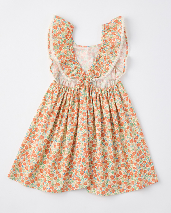 LILI et NENE ワンピース KONGES SLOEJD VERBENA DRESS GOTS