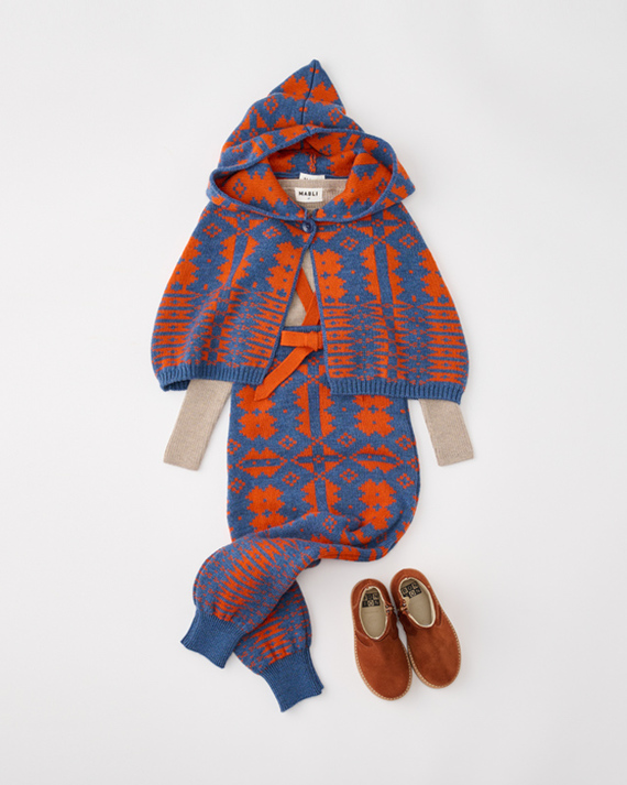 LILI et NENE キッズ MABLI 2024AW KIDS ERYRI CAPE - DEPU / CHILD
