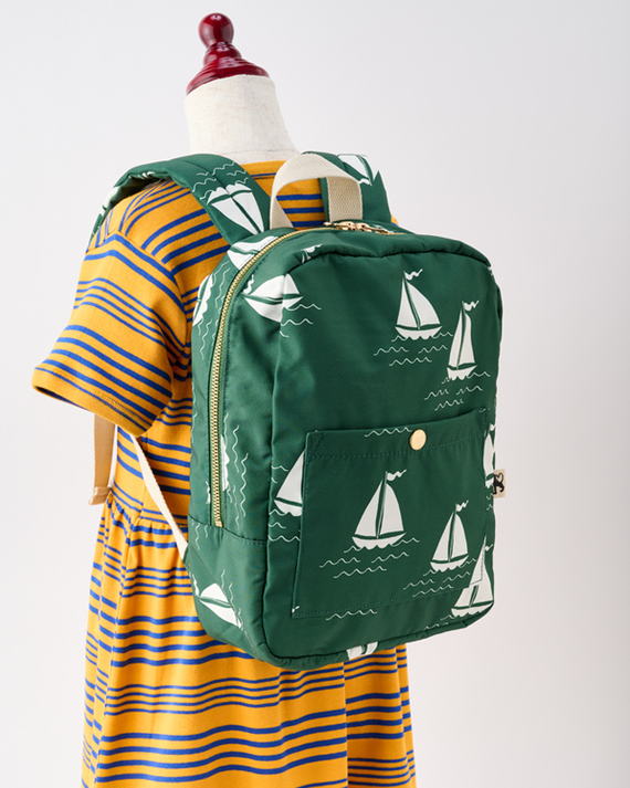 LILI et NENE キッズ MINI RODINI 2025SS KIDS Sailing boats aop