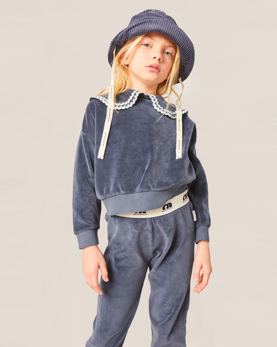 LILI et NENE キッズ MIPOUNET 2024AW KIDS LOLA COTTON VELVET